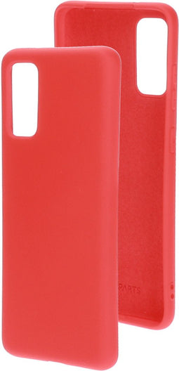 Mobiparts Galaxy S20 - Silicone Cover - Soft-touch - Rood