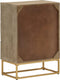 vidaXL - Ladekastje - 55x30x76 - cm - massief - mangohout - en - ijzer