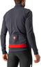 Castelli Fietsshirt lange mouwen Heren Zwart Grijs / CA Puro 3 Jersey Fz Light Black - M