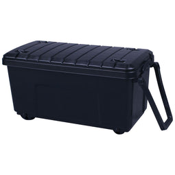 Really Useful Box - Box opbergkoffer op wieltjes 160 liter, zwart
