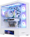 Zalman P40 DS - ATX Semi-toren doos - LCD aanraakscherm - Wit