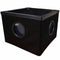HOZELOCK - Outdoor Aquarium Terrasvijver - L95 X B95 X H70 cm - donkergrijs kunststof met rietstructuur