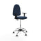 Piqueras y Crespo B1D05RT - Bureaustoel - Hoogteverstelbaar met armleuning - Marineblauw