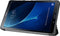 imoshion Tablet Hoes Geschikt voor Samsung Galaxy Tab A 10.1 (2016) - imoshion Design Trifold Bookcase - Zwart / Meerkleurig /Don't touch