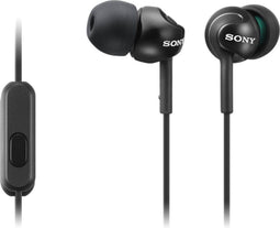 Sony MDR-EX110AP - In-ear Koptelefoon - Neodymium-drivers 9 mm - Zwart