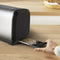Moulinex Subito LS5S4DE0 - Broodrooster - 2 lange sleuven - 7 bruiningsstanden - Zilver