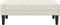 vidaXL - Ligbed - Crème - 113 - cm - Velvet