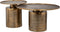 Richmond Bijzettafel Griffin 50Ø goud (Brushed Gold)