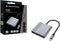 Conceptronic DONN13G - USB 3.2 Gen 1 Type-C Hub - 4K Ultra HD - Grijs