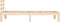 vidaXL - Bedframe - massief - hout - 90x190 - cm