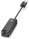 HP USB 3.0 to Gigabit LAN Adapter - 10/100/1000 Ethernet - Zwart
