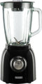 Bourgini Nostalgic Blender Black 1.5L - Glazen kan - Zwart - Ijscrusher - Mixer - 600 Watt