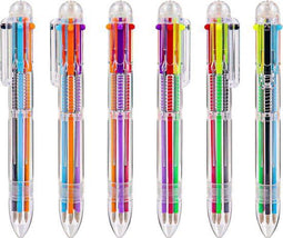 Partizzle 24x Balpennen - Meerkleurige Balpen Set - Creatief Kleuren - (24 stuks)