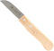 Loewen Messer RVS Boetmes voor Outdoor en Klussen - 65 mm Lemmet - Beukenhouten Heft
