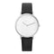 Pierre Cardin Belleville Tribute CBV.1001 Horloge - Leer - Zwart - Ø 39 mm