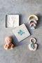 Baby Art Magix Box - Doosje met gipsafdruk - Vierkant - Wit