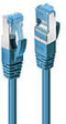 LINDY 47150 RJ45 Netwerkkabel, patchkabel CAT 6A S/FTP 3.00 m Blauw 1 stuk(s)