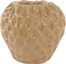 Light & Living Vaas Strawberry - Bruin - 35x34x33cm - Modern