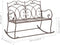 vidaXL - Tuinbank - 104 - cm - ijzer - antiekbruin