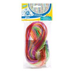 Totum Knutseldraden kunststof Filofun Scoobidoo Glitter 80 cm - 50 Stuks