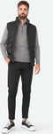 Solution Clothing Body - Bodywarmer - Lang - Zwart - XXL