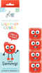 Glo Pals Sammy, Light Up Sensory Cubes, Rood, Kunststof, 4 Stuks
