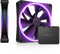 NZXT F140 RGB Duo - Ventilator - 140mm - Zwart (2 stuks)