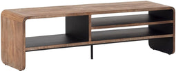 DTP Home TV stand Evo open medium,45x155x35 cm, recycled teakwood