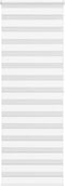 vidaXL - Zebra - rolgordijn - 90x200 - cm - stofbreedte - 85,9 - cm - polyester - wit