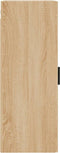 vidaXL - Wandkast - 34,5x34x90 - cm - sonoma - eikenkleurig