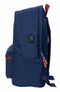 El Pulpo - Schoolrugzak - USB aansluiting - Marineblauw 31 x 44 x 18 cm