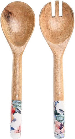 Set Keukengerei DKD Home Decor 6 x 2 x 32 cm 7 x 2 x 28 cm Mangohout