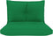 vidaXL - Palletkussens - 2 - st - stof - groen