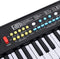 vidaXL - Piano - elektrisch - toetsenbord - met - 37 - toetsen - en - microfoon