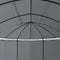 vidaXL - Prieel - met - gordijnen - 520x349x255 - cm - antracietkleurig