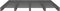vidaXL - Palletbed - massief - grenenhout - grijs - 200x200 - cm