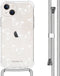 iMoshion Hoesje Geschikt voor iPhone 14 Hoesje Met Koord - iMoshion Design Hoesje met Koord - Transparant / Butterfly