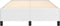 vidaXL - Bedframe - zonder - matras - 120x190 - cm - kunstleer - wit