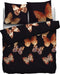 Refined Dekbedovertrek Ripoli - Zwart - Dekbedovertrek 240x200/220cm - Lits Jumeaux - 100% katoen satijn