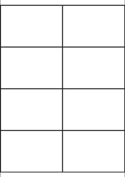 A4 etiketten 105 x 70 mm wit (100 vel)