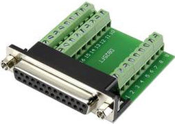 TRU COMPONENTS DSUB25F-27TB-3 1282791 D-sub bus 90 ° Aantal polen: 25 Schroeven 1 stuk(s)