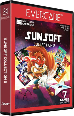 Blaze Sunsoft Collection 2 - Evercade Cartridge - 7 games - Collectable cartridge nummer 38