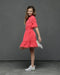 ELLE Chic - Meisjes Jurk - Zomerjurk met cirkeltape - Maat 134/140