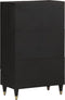 vidaXL - Hoge - kast - 60x33x100 - cm - massief - mangohout