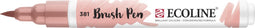Brushpen Talens Ecoline 381 pastelrood
