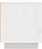 vidaXL - Tv-meubel - 140x35x40 - cm - massief - grenenhout - wit
