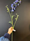 Silk-ka Kunstbloem-Zijden Bloem Delphinium Tak Blauw-Paars 101 cm Voordeelaanbod Per 2 Stuks