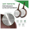 Just Perfecto JL-26 - 12 Delige Pannenset - Hittebestendige marmeren coating - Marron (12 stuks)