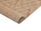 DADAY - Jute vloerkleed - Beige - 160 x 230 cm - Jute