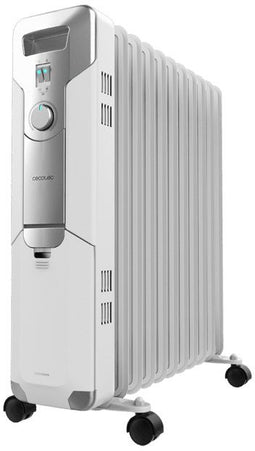 Cecotec ReadyWarm 11000 - Oliegevulde kachel - 2500 W - Zilver